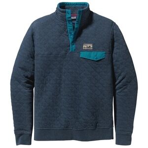 Patagonia organic cotton quilted Snap-T pullover